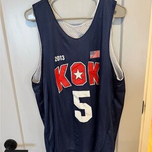 Navy KOK Basketball Jersey